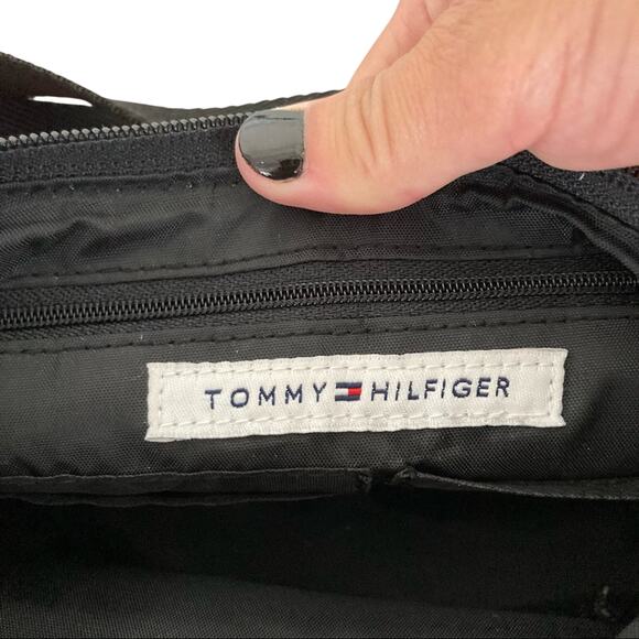 Tommy Hilfiger Red Y2K Mini Canvas Handbag - Picture 2 of 6